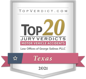 Top 20 jury verdicts - motor vehicle accidents