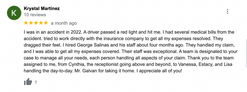 What Our San Antonio Car Accident Clients Are Saying About Us