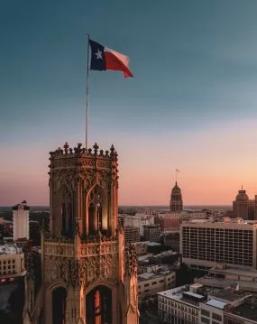 City skyline view