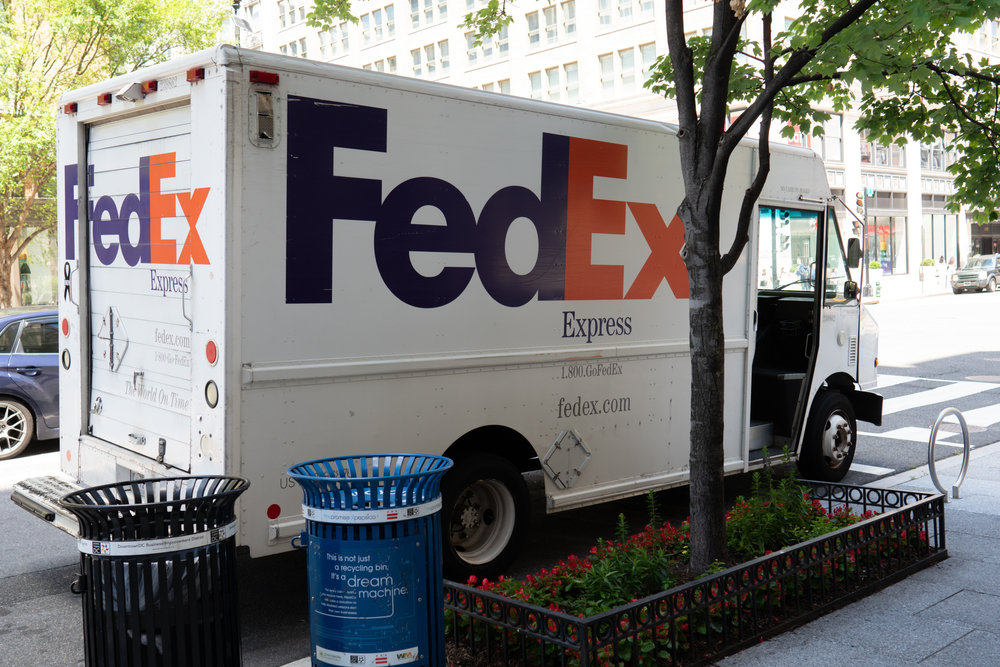 FedEx Ground delivery truck